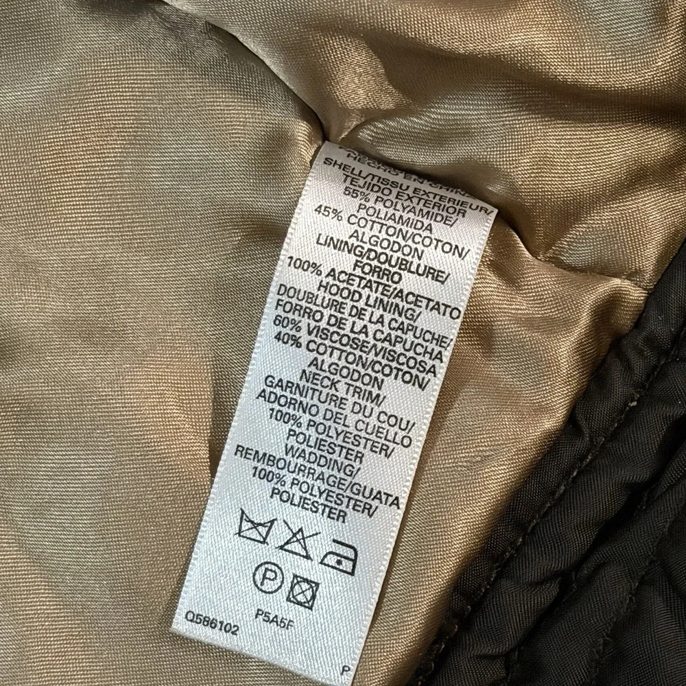 YMC You Must Create Sherpa Collar Flight Bomber Jacket Olive Size M